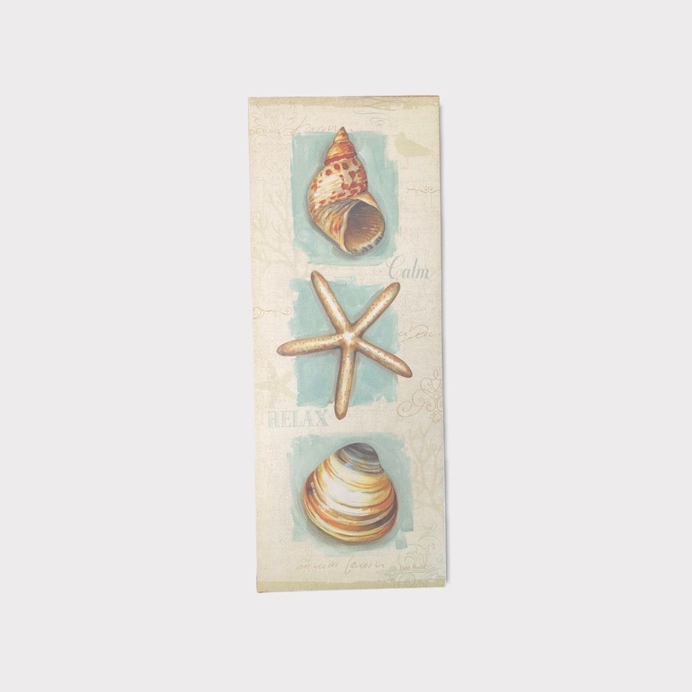 Vintage | Beach Seashell Sign